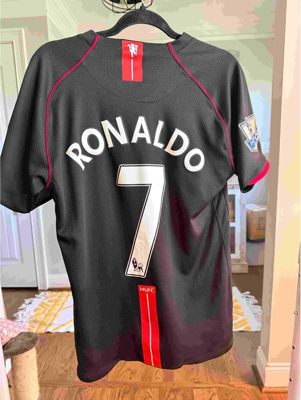 Manchester United 2007/2008 Away Football Shirt Jersey Nike Ronaldo MEN'S MEDIUM